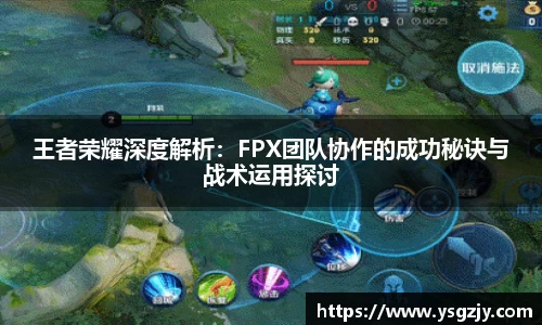 王者荣耀深度解析：FPX团队协作的成功秘诀与战术运用探讨